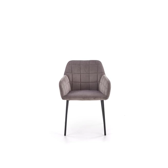 K305 krzesło czarny / popielaty (1p=2szt)-115188