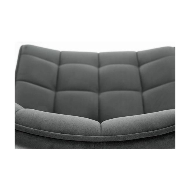 K332 krzesło nogi - czarne, siedzisko - ciemny popiel (1p=2szt)-115246