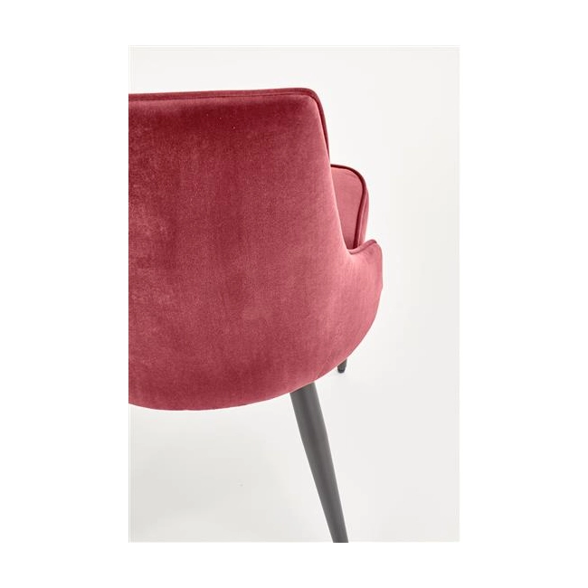 K365 krzesło bordowy (1p=2szt)-115492