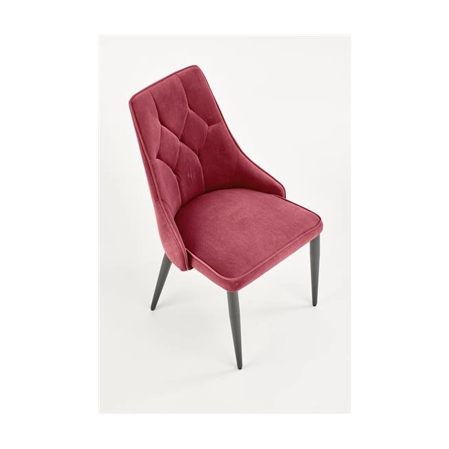 K365 krzesło bordowy (1p=2szt)-115495