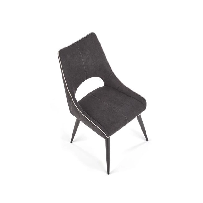 K369 krzesło ciemny popiel (1p=2szt)-115573