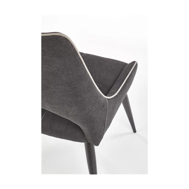 K369 krzesło ciemny popiel (1p=2szt)-115580