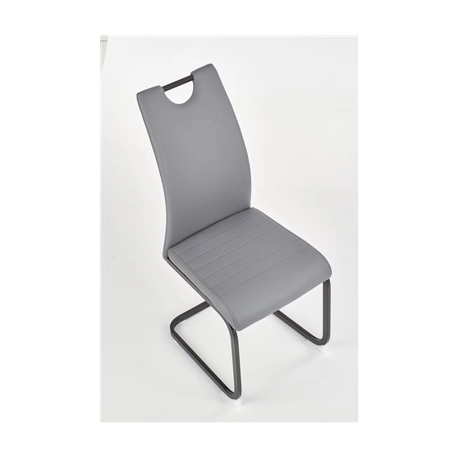 K371 krzesło popielaty (1p=4szt)-115585