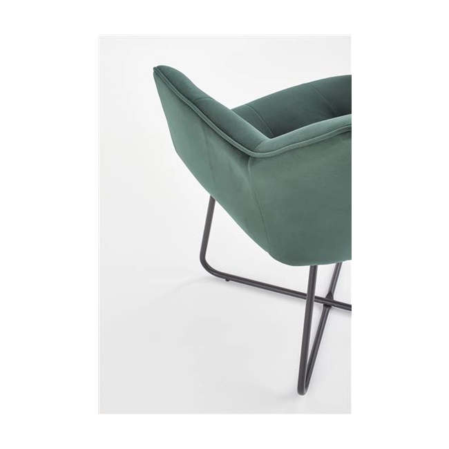 K377 krzesło ciemny zielony (1p=2szt)-115672