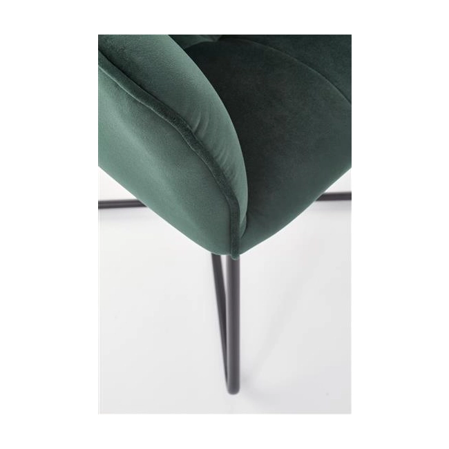 K377 krzesło ciemny zielony (1p=2szt)-115674