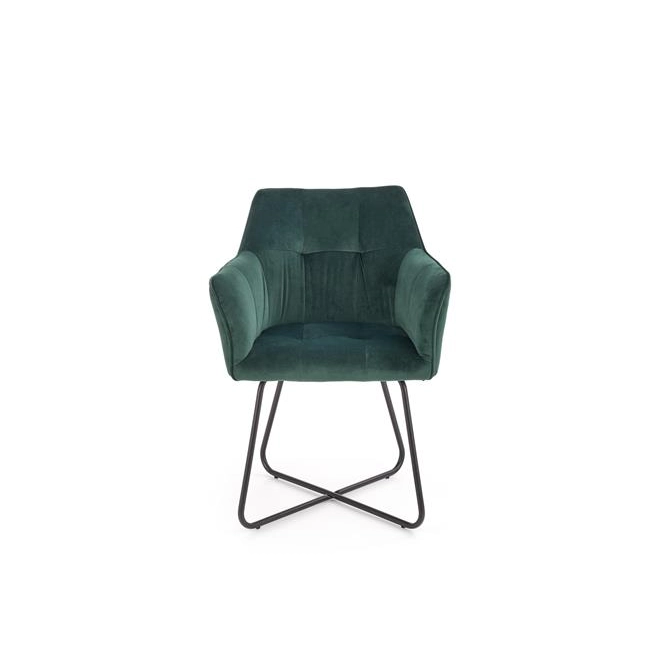K377 krzesło ciemny zielony (1p=2szt)-115677
