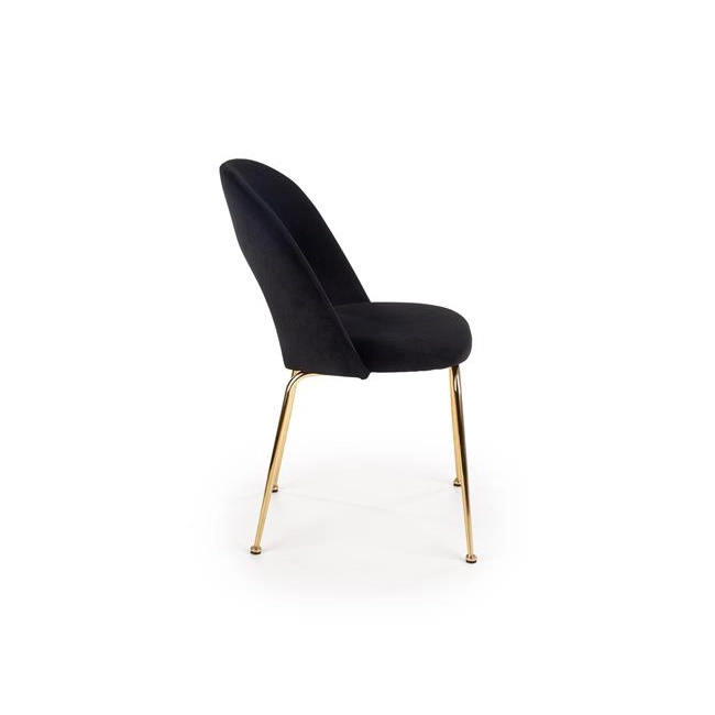 K385 krzesło czarny / złoty (2p=4szt)-115819