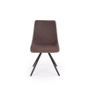 K394 krzesło brązowy / beżowy (2p=4szt)-116008