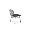 K401 krzesło czarny / popielaty (1p=4szt)-116108