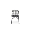 K401 krzesło czarny / popielaty (1p=4szt)-116110