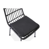 K401 krzesło czarny / popielaty (1p=4szt)-116113