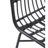 K401 krzesło czarny / popielaty (1p=4szt)-116119