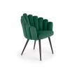 K410 krzesło c. zielony velvet (1p=1szt)