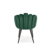 K410 krzesło c. zielony velvet (1p=1szt)-116238