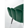 K410 krzesło c. zielony velvet (1p=1szt)-116241