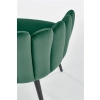 K410 krzesło c. zielony velvet (1p=1szt)-116242