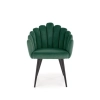 K410 krzesło c. zielony velvet (1p=1szt)-116245