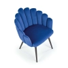 K410 krzesło granatowy velvet (1p=1szt)-116256