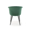 K421 krzesło ciemny zielony (1p=1szt)-116323