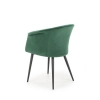 K421 krzesło ciemny zielony (1p=1szt)-116324