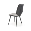 K424 krzesło popielaty/czarny (1p=4szt)-116354