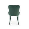 K425 krzesło ciemny zielony (1p=2szt)-116358