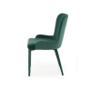 K425 krzesło ciemny zielony (1p=2szt)-116360