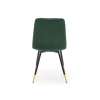 K438 krzesło ciemny zielony (1p=4szt)-116555