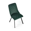 K450 krzesło ciemny zielony (1p=4szt)-116745