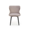 K452 krzesło popielaty/dąb naturalny (2p=2szt)-116795