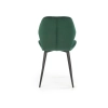 K453 krzesło ciemny zielony (1p=4szt)-116800