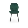 K453 krzesło ciemny zielony (1p=4szt)-116803