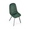 K462 krzesło ciemny zielony (1p=4szt)-116952