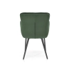 K463 krzesło ciemny zielony (1p=2szt)-116963