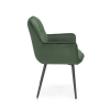 K463 krzesło ciemny zielony (1p=2szt)-116964