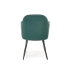 K464 krzesło ciemny zielony (1p=2szt)-116984