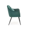 K464 krzesło ciemny zielony (1p=2szt)-116985