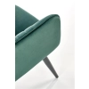 K464 krzesło ciemny zielony (1p=2szt)-116989