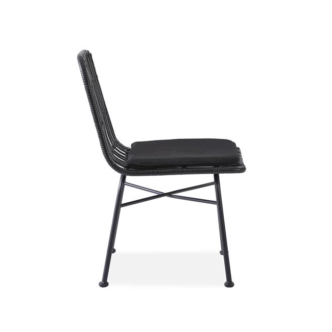 K401 krzesło czarny / popielaty (1p=4szt)-116103