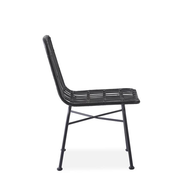 K401 krzesło czarny / popielaty (1p=4szt)-116104