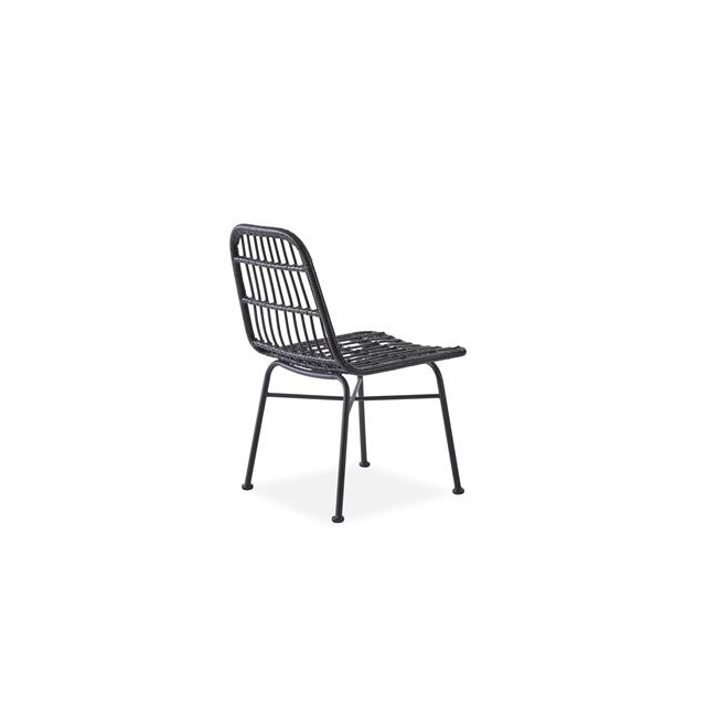 K401 krzesło czarny / popielaty (1p=4szt)-116107