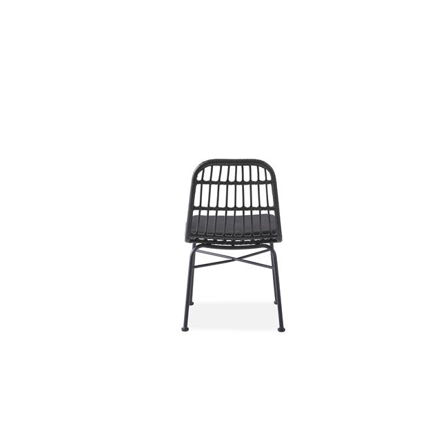 K401 krzesło czarny / popielaty (1p=4szt)-116109