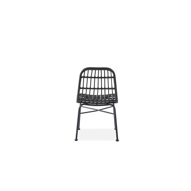 K401 krzesło czarny / popielaty (1p=4szt)-116110