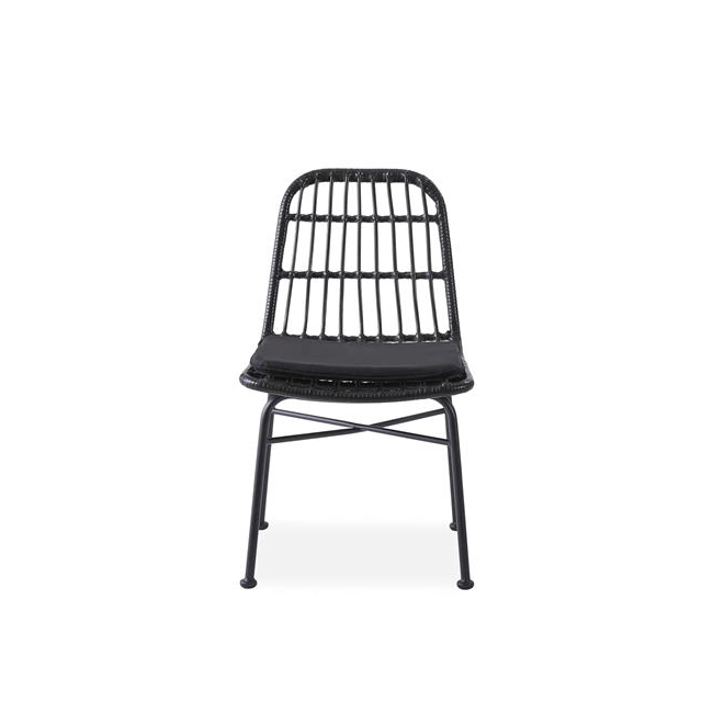 K401 krzesło czarny / popielaty (1p=4szt)-116112