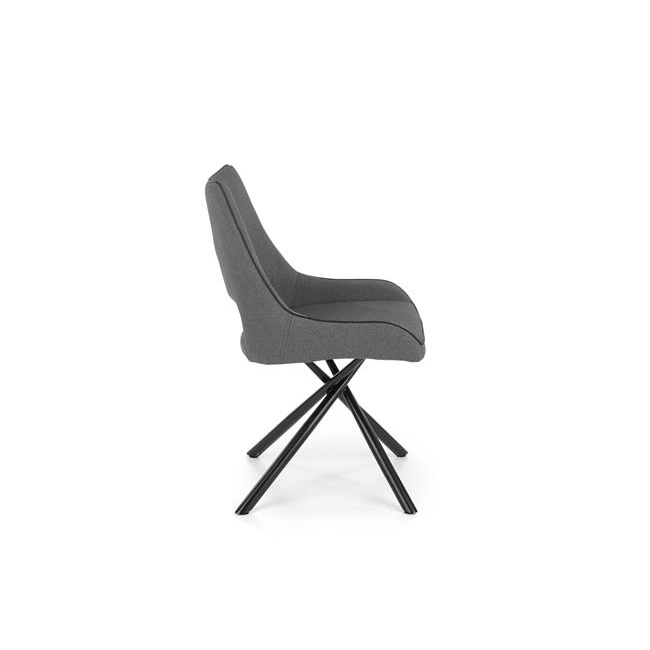 K409 krzesło popielaty (1p=2szt)-116229
