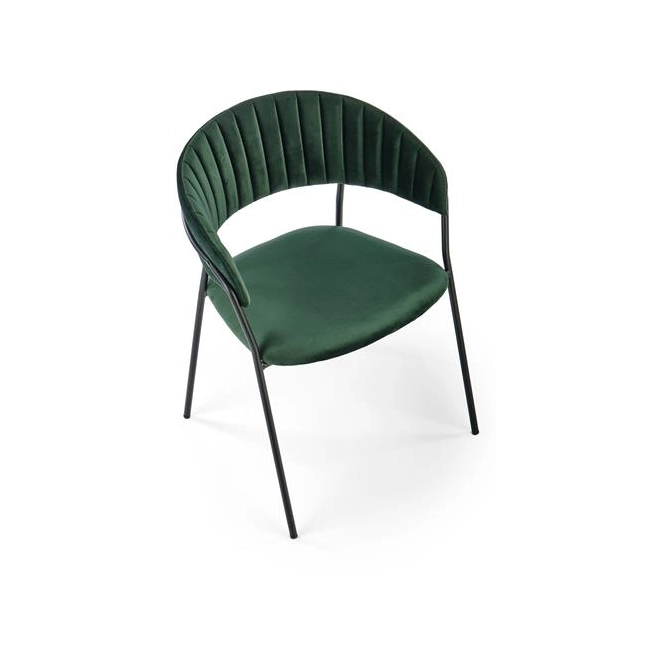 K426 krzesło ciemny zielony (1p=4szt)-116370