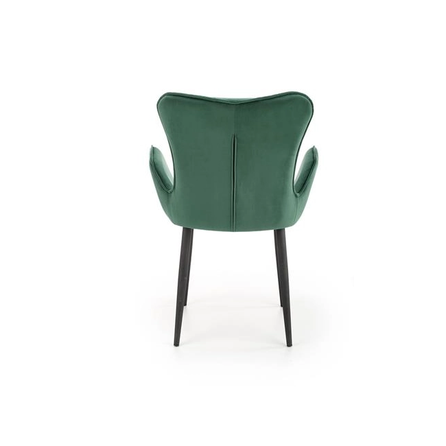 K427 krzesło ciemny zielony (1p=2szt)-116390