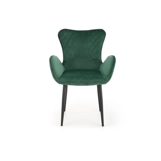 K427 krzesło ciemny zielony (1p=2szt)-116393