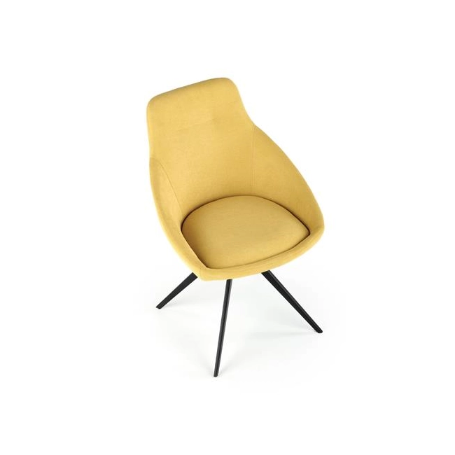 K431 krzesło żółty (2p=2szt)-116470