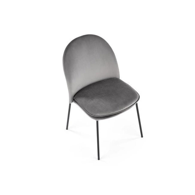 K443 krzesło popielaty (1p=4szt)-116660